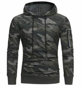 Sudadera con Capucha Personalizada 2026 con Estampado de Camuflaje para Hombre, Talla Grande, Diseño de Mezcla de Poliéster y Algodón, Logotipo, Sudaderas con Capucha y Sudaderas de Camuflaje - Product Image 6