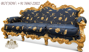 Juego de sofás tallados para sala de estar, muebles de diseño de lujo para sala de estar - Product Image 4