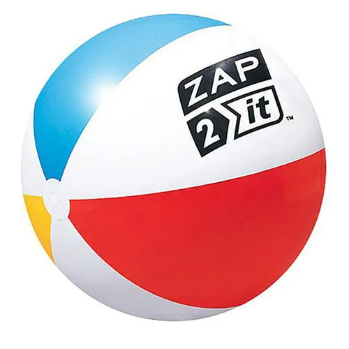 Custom Logo Multicolor Inflatable 14 inch Beach Ball For Outdoor Activities Summer Fun Beach Toys