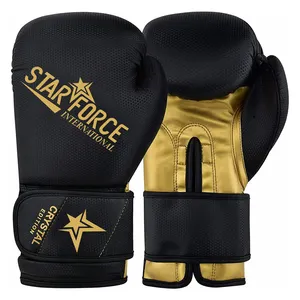 Luvas personalizadas de couro, luvas personalizadas de 14oz 16oz kick muay thai boxe yiwu, tempo personalizado, eva, material de peso, massa