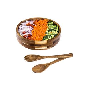 Cuenco de sopa de diseñador hecho a mano con lazo de ensalada de madera de último diseño, cuenco clásico elegante y elegante para servir - Product Image 3