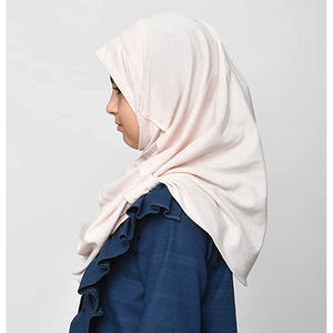 Hot selling cheap price factory wholesale Muslim chiffon scarf hijab women <b>head</b> <b>wrap</b> Plain scarf hijab - Product Image 3