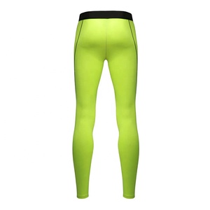 Pantalon de Compression sans couture pour homme, vêtement de course moulant, taille élastique, haute qualité, vente en gros, 2021 - Product Image 5