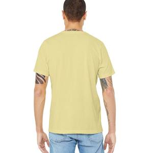 Camisetas de manga corta de Jersey fino unisex, camisetas Bella + Canvas 3001CVC, camisetas unisex Heather CVC - Product Image 3