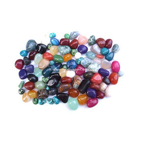 Semi-Precious <b>Stone</b> <b>Crafts</b> Tumbled Gemstones Souvenir for Fengshui for Home Decor and Office Enhancement - Product Image 1