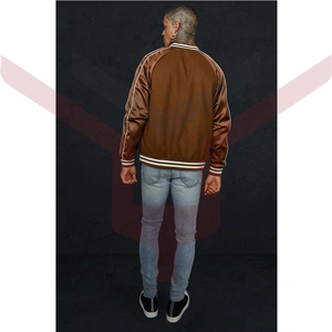 Chaquetas de diseño personalizado de alta calidad, venta al por mayor, Mangas de cuero de lana, varsity letterman - Product Image 4