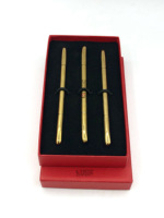 Repousse-ongles plasma en acier inoxydable, or, or, pour soins de beauté et soins personnels