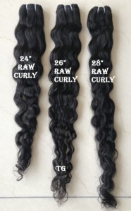 Extensions de cheveux brésiliens Remy vierges à cuticules intactes, ondulés, prix de gros, avec closure 5x5 en dentelle transparente - Product Image 2