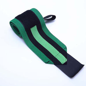 Muñequeras Deportivas Elásticas Ajustables y Personalizables de Alta Calidad para Levantamiento de Pesas, Protector de Palma de Neopreno - Product Image 4