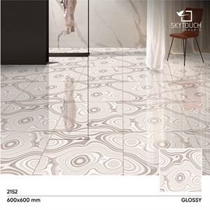 Moderno 600x600MM Antideslizante Cocina Porcelana Azulejo Rústico Hormigón Ducha Piso-Calidad Líder Exportador - Product Image 3