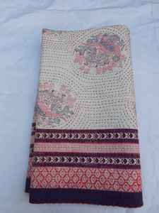 ผ้าคลุมเตียงผ้าฝ้ายพิมพ์ลายสินค้ามาใหม่พร้อมงานปักแฮนด์เมดขนาดคิงไซส์ผ้าปูเตียงแบนผ้าปูที่นอนสำหรับบ้าน - Product Image 3