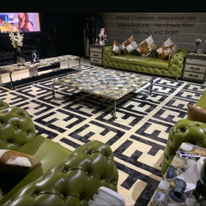 FF Casa Thảm Chi Phí Thấp FF Thảm Teppich Cao Cấp F Thiết Kế Khu Vực Thảm Tay Chần Thảm Và Thảm 3d Thảm Hình Chữ Nhật Hiện Đại IN;34648 - Product Image 4