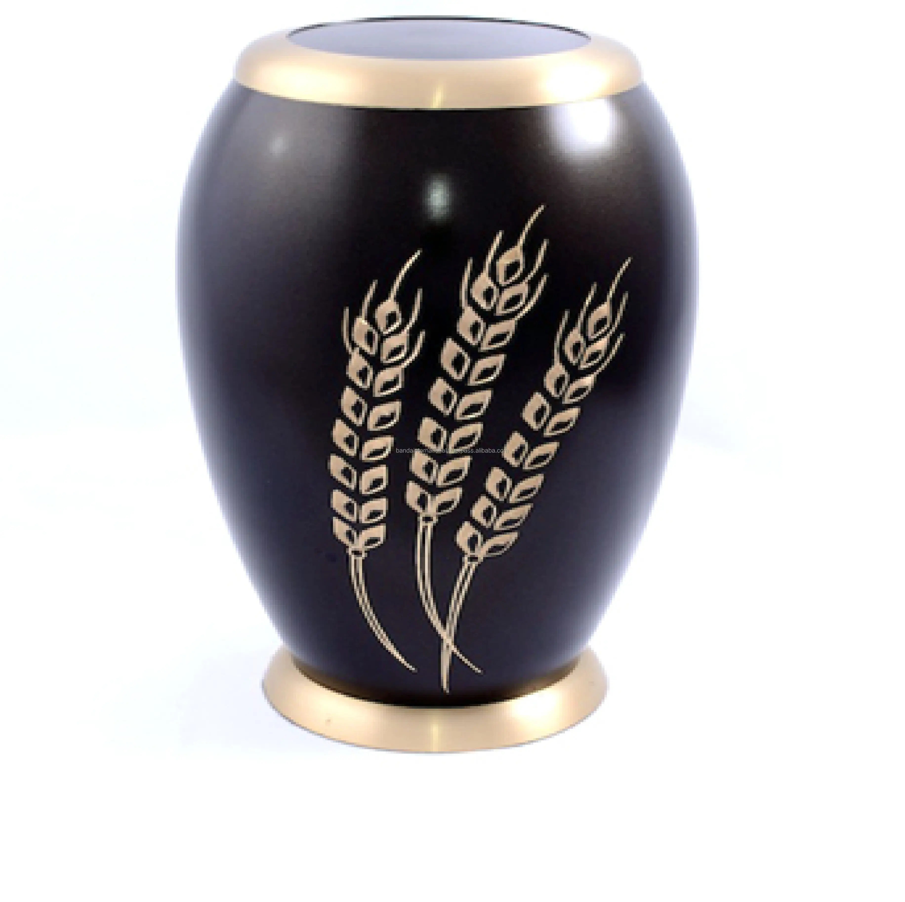 大人の使用のための熱い販売の美しい小麦のデザインの君主の火葬の壷真鍮の葬儀の壷