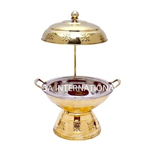 Suministros de comida atractivos de diseñador con estilo único, plato de frotamiento para fiesta de boda, cazuela, calentador de comida, plato de frotamiento - Product Image 6