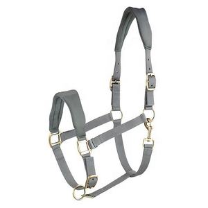 Cabestro de nailon acolchado para montar a caballo ecuestre de gran venta 2024 disponible en varios tamaños y colores - Product Image 1