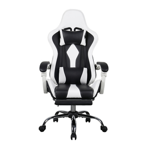 Silla de Gaming RGB con luces y altavoces, Silla de carreras de cuero sintético, para <span class=keywords><strong>Mesa</strong></span> de juegos - Product Image 1