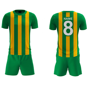 Ensemble de Football professionnel avec maillot et t-shirt à col rond, pour hommes, bon marché, uniforme classique - Product Image 2