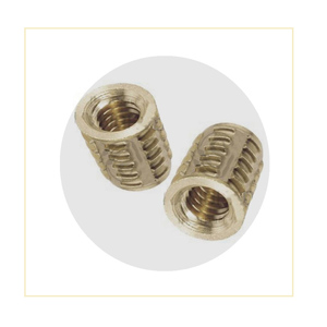 Écrous hexagonaux à insertion en laiton de précision SHALIBHADRA INTERNATIONAL – Finition polie, normes ISO, disponibles en M4, M6 et M8 - Product Image 1