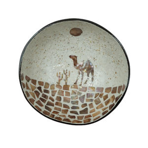 Tazón de concha de coco con logotipo personalizado de alta calidad hecho a mano de Vietnam - Product Image 6