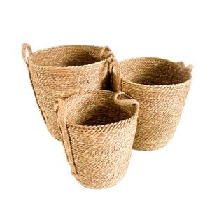 Cesta de Plantas de Tela de Chenilla 100% Yute Directo de Fábrica, Tamaño y Color Personalizables, Gran Venta para Niñas, Resistente a la Abrasión y de Gran Peso - Product Image 1