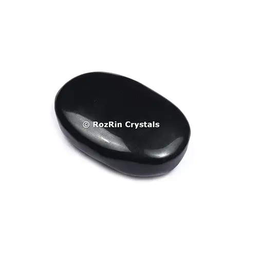 Black Jasper Palm stone | Semiprecious healing stone for sale