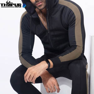 Chándales de ropa deportiva de marca personalizada de alta calidad, transpirables, ecológicos, ligeros, ajustados, con cremallera completa, para gimnasio, Fitness, Jogging - Product Image 4