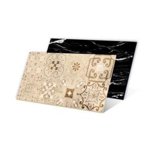 L'Asie vitrifiée vitrée complètement polie de regard de marbre naturel couvre de tuiles des tuiles de porcelaine d'altitude 600x1200mm pour l'école. - Product Image 2