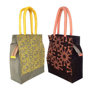 กระเป๋าปอกระเจาดีไซน์สวยหรู,กระเป๋าพกอเนกประสงค์นำกลับมาใช้ใหม่ได้พร้อมซิปและหูหิ้วกระเป๋าปอกระเจาแฮนด์เมด - Product Image 5