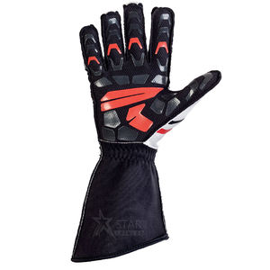 Guantes de carreras de Kart-Colores y tamaños personalizados Ligero Ignífugo Dedo completo Deportes al aire libre (Pasamontañas de regalo gratis) - Product Image 5