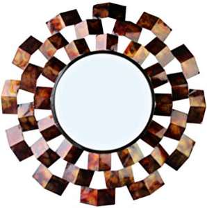 กระจกตกแต่งบ้านดีไซน์แฟนซีทำจากไม้กระจกตกแต่งผนังดีไซน์หรูหรามาตรฐาน - Product Image 4