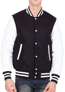 Chaqueta de béisbol acolchada personalizada para hombre, cazadora de satén en todos los colores - Product Image 2