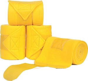 Satisfying thick polar fleece horse bandages Equestrian wear custom logo Elastic Velcroo horse leg wrap Set of 4 am624 - Product Image 1