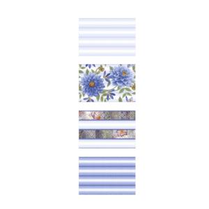 Azulejos de cerámica de diseño decorativo de alto brillo de color marrón claro 300x450mm - Product Image 3