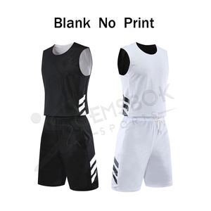 Ensemble d'uniformes de basket-ball réversible personnalisé, rapide et sublimation pour hommes, impression sur mesure - Product Image 3