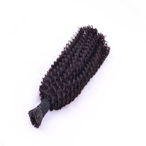 Tyagi I Tips Hair <b>Extension</b> Wholesale 100% Virgin Cuticle Aligned Indian Remy Hair <b>Micro</b> Links Natural Straight Wavy Curly 100g - Product Image 2