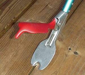 Pinzas de serpiente de acero inoxidable con agarre negro gancho de seguridad retráctil para acampar al aire libre senderismo reptil manejo trampas herramienta - Product Image 4