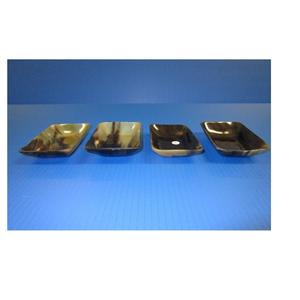 Plateau de service en forme de corne, pour nettoyer le lave-vaisselle, plateau de service rond pour petite taille et klaxon naturel, 3 tailles différentes - Product Image 4