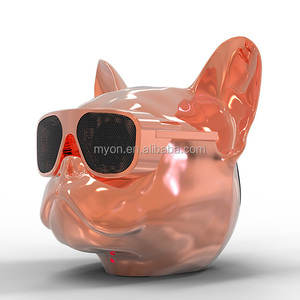 <span class=keywords><strong>Parlantes</strong></span> Bluetooth Bulldog Altavoz para regalo Deep Bass inalámbrica altavoces radio telescopio Cámara Altavoz de Audio - Product Image 6