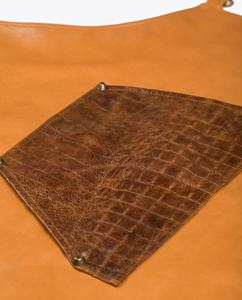 Durable 100% Genuine <b>Leather</b> <b>Apron</b> for Heat & Sharp Objects Protection for Welding Cooking Workshops - Product Image 3