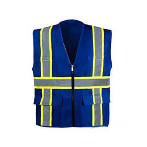 Ropa reflectante de seguridad para construcción, chaleco de trabajo de alta seguridad personalizado - Product Image 3