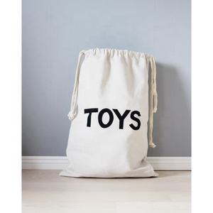 Bolsa con cordón de muselina de algodón natural promocional ecológica personalizada para embalaje - Product Image 3