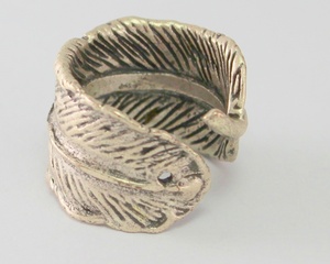 Ivy Wrap Bohemian Silver Knuckle <b>Ring</b> <b>Adjustable</b> Midi Leaf Oliver Tree Flower for Little Finger Petite <b>Thumb</b> Wrap Joint - Product Image 2