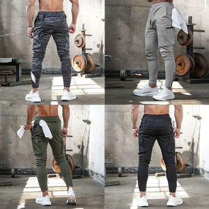 Pantalon de survêtement en coton taille haute pantalon de survêtement de gymnastique décontracté pour hommes pantalon d'exercice d'entraînement en polaire personnalisable avec service OEM - Product Image 4