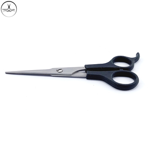 Ciseaux de coiffure en acier inoxydable, ciseaux de barbier manuels, manche noir, outils professionnels de coupe de cheveux - Product Image 5