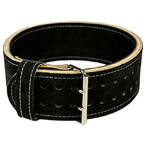 Cinturón de gimnasio antideslizante duradero de piel de vaca personalizado de alta calidad Unisex cinturones de levantamiento de pesas cinturones de seguridad Fitness de cuero al por mayor - Product Image 1