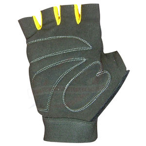 Gants de cyclisme demi-doigts personnalisés de haute qualité pour hommes avec paume rembourrée en gel pour le vélo - Product Image 6