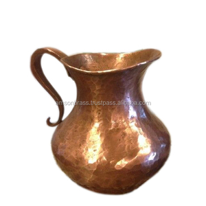 Hammered Solid <b>Copper</b> Pitcher for Wholesale - Product Image 1