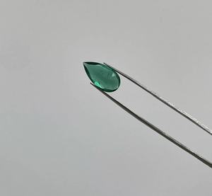 Esmeralda de 3,94 quilates de corte de pera zambiana Natural de calidad superior para la fabricación de joyas mejor y de alta calidad - Product Image 6