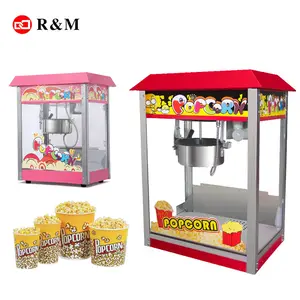 Grote Ketel Rood Roze Zoete Comercial Caramel Popcorn Machine Mini Popcorn Machine Prijs In India Pakistan Goedkope Pop Corn Makers