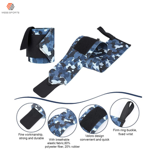 Nuevas Muñequeras Deportivas Personalizadas con Estampado de Camuflaje, de Bajo Precio y la Mejor Calidad, para Levantamiento de Pesas y Gimnasio - Product Image 2